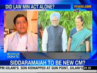 NewsX Debate: When will Manmohan break his silence? -- part 1