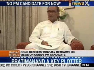 Congress not projecting any PM candidate: Digvijay Singh