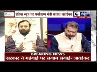 India News Exclusive interview with Prakash Javadekar