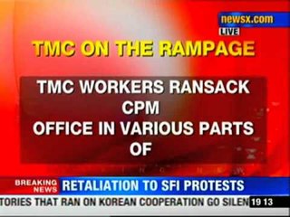 After Mamata's comment, TMC workers go on the rampage