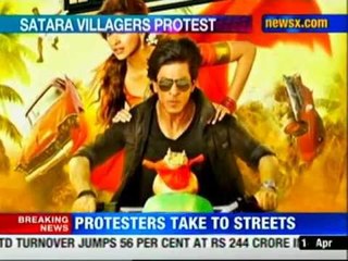 Shahrukh Khan's Chennai Express troubled with Maharashtra drought