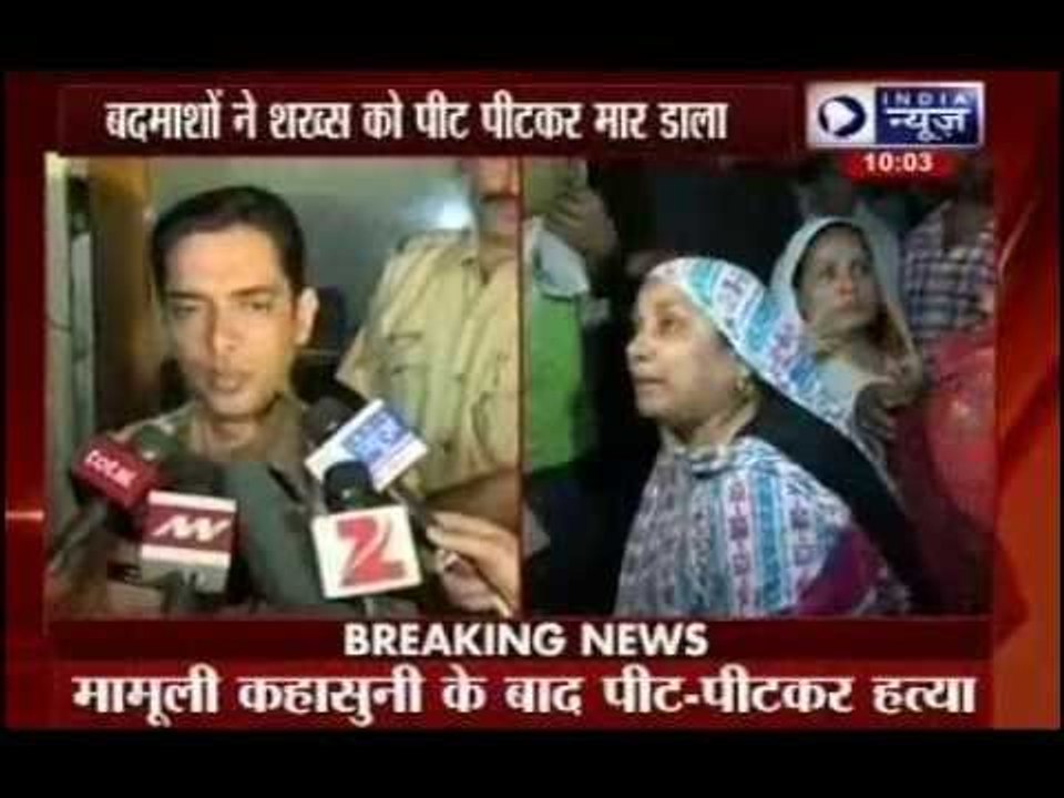 Man beaten to death in road rage in central Delhi, mob sets vehicles ablaze