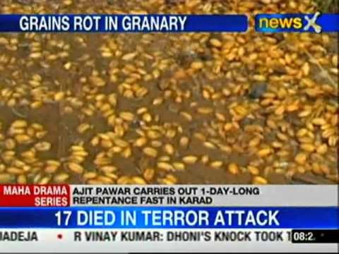 Maharashtra: Water pipeline burst, lakhs of litres of water wasted