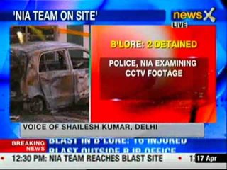 Bangalore blast: Bombers caught on CCTV