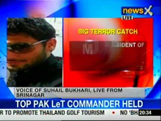 J&K: Top LeT commander nabbed