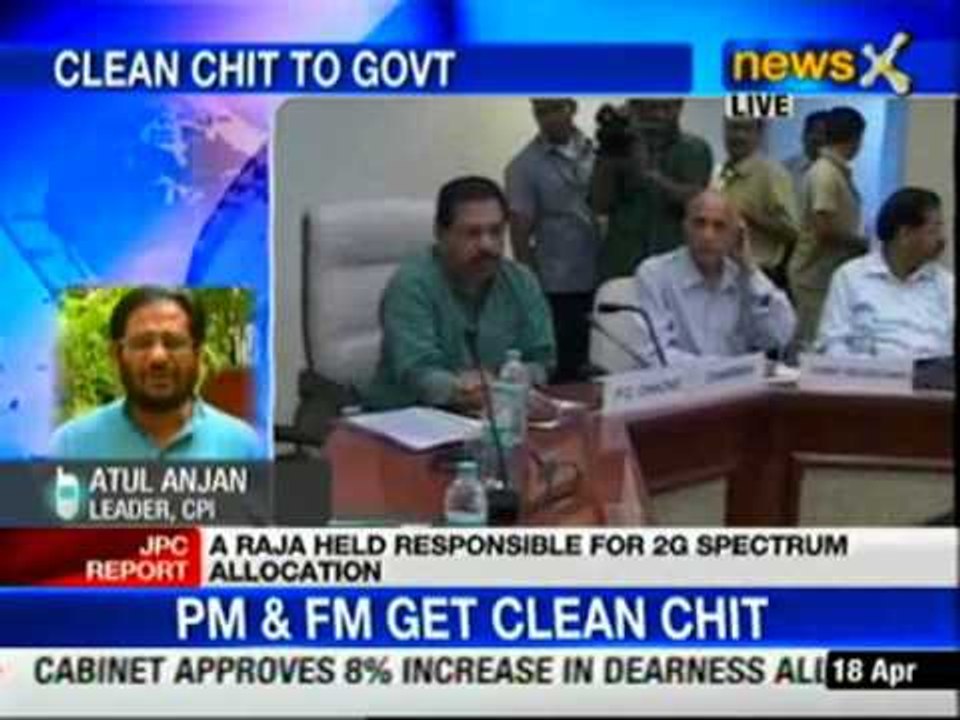 2G scam: JPC report to be tabled in Parliament...