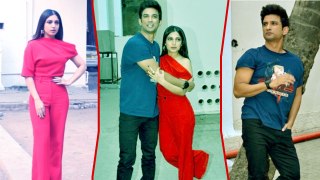 Sushant Singh Rajput & Bhumi Pednekar Snapped in Classy Attire | Boldsky