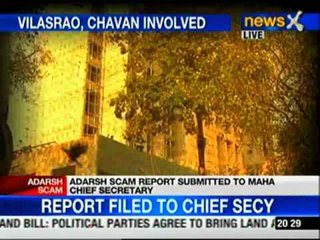 Adarsh scam report:  Vilasrao, Chavan involved