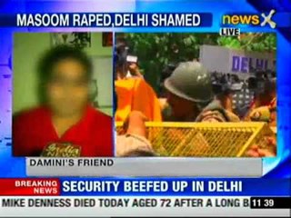Masoom rape case: Govt making fool of us, says Damini's friend
