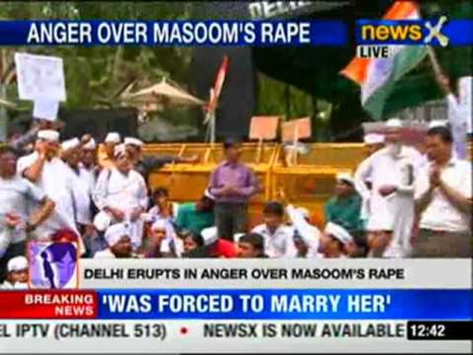 Masoom rape case: Rape rage grips Delhi