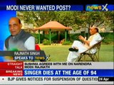 Rajnath denies race in BJP over PM candidate