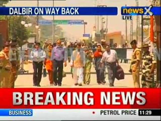 Sarabjit's family arrives back to India