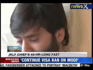 JKLF chief Yasin Malik to hold hunger strike at Jantar Mantar