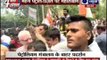 Youth Congress workers protest fuel price hike