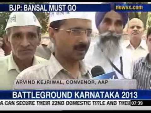 Railway bribery case: BJP, Congress battle over Bansal's resignation