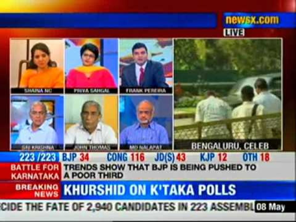 NewsX: Karnataka Polls: State dumps BJP