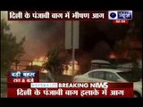 Oil tanker catches fire, sparks blaze in Punjabi Bagh