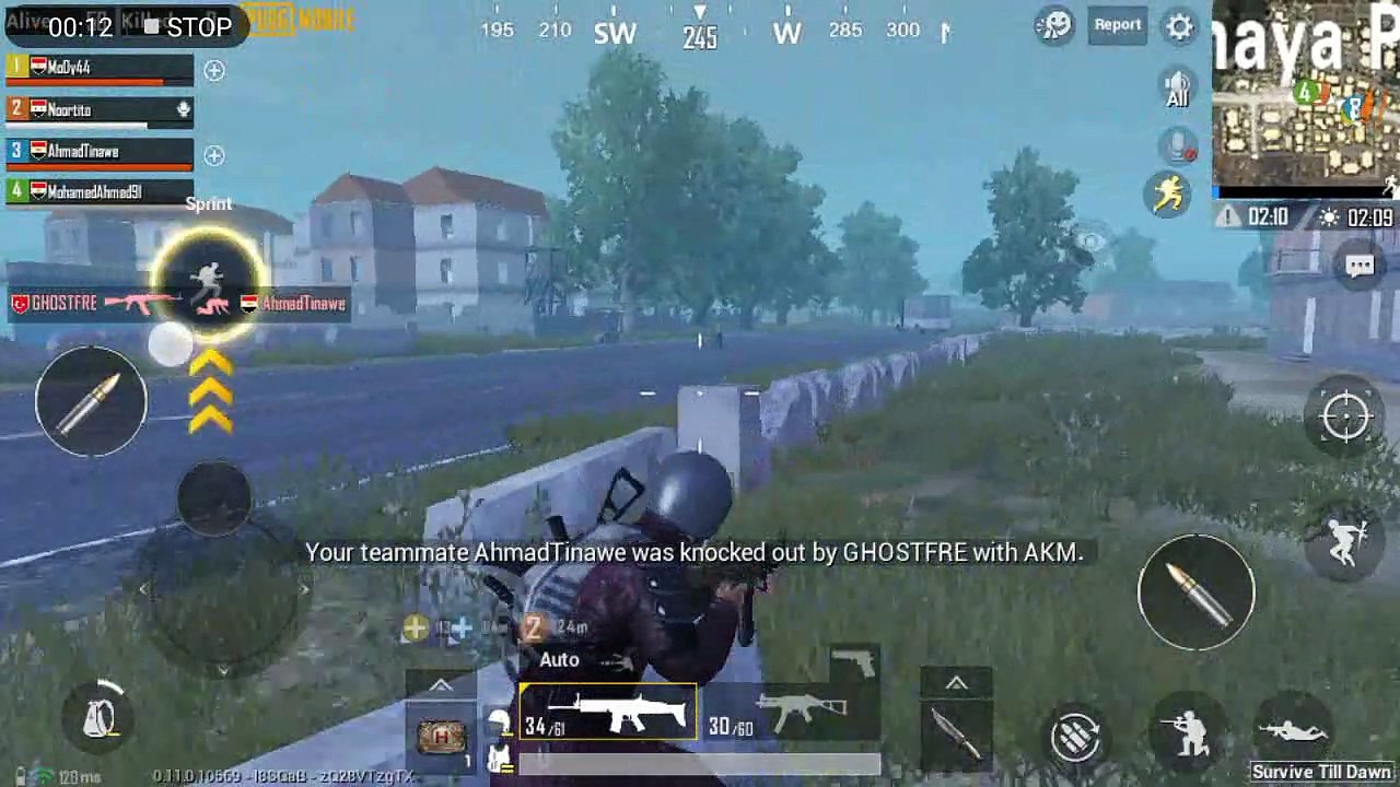 Fighting Against Full Squad In Zombie Mode Pubg Mobile