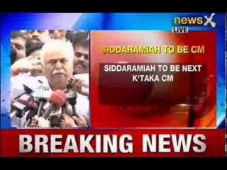 Siddaramaiah to be Karnataka's next CM