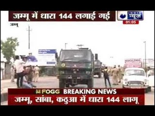 Curfew continues in Jammu parts