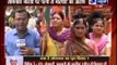 BJP Mahila Morcha holds protest against Somnath Bharti outside Arvind Kejriwal's residence