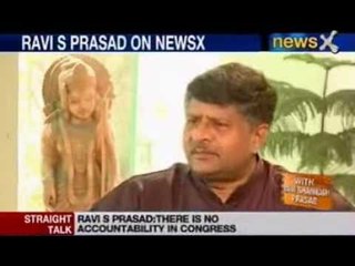 NewsX: Straight talk with Ravi Shankar Prasad -- Part 1