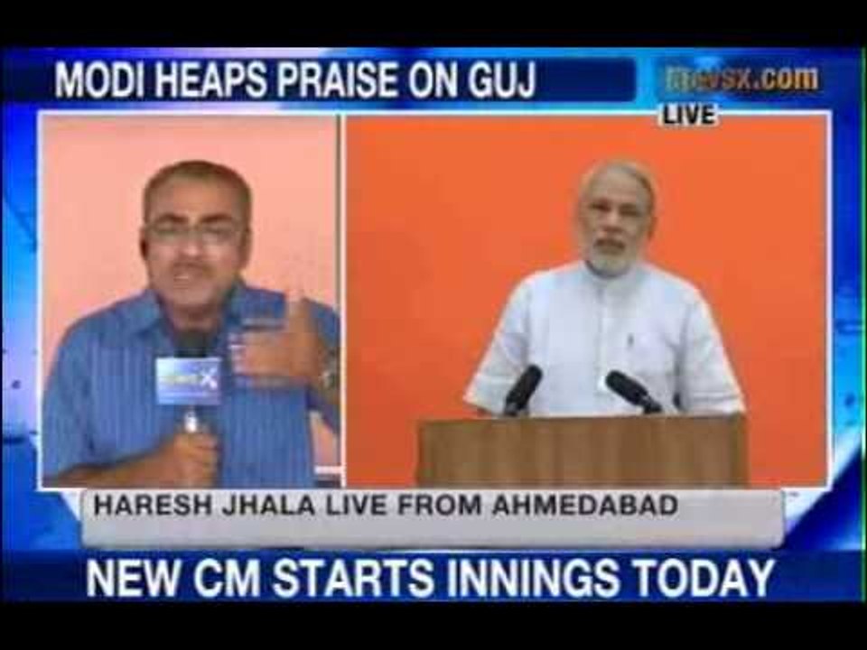 Narendra Modi heaps praise on Gujarat