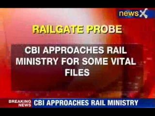 NewsX: CBI approaches rail ministry for vital files