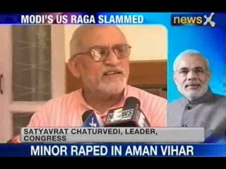 NewsX: Politicos slam Modi's US speech