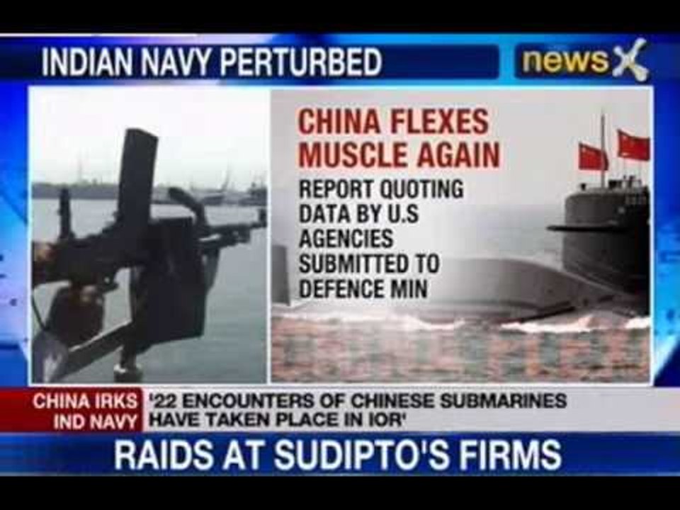 News X : China flexes muscle again