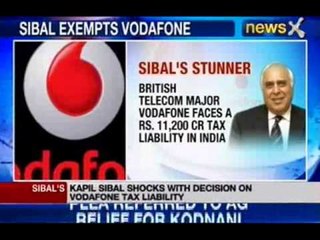 NewsX: Sibal overturns Ashwani's decision on Vodafone tax liability
