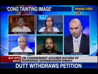 NewsX debate: Is the BJP in denial over its leaders' role in Sohrabuddin's killing? -- Part 2