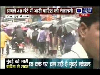 As Rain stops, water recedes from Mumbai roads; train services resume