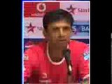 Rahul Dravid Speaking about Spot Fixing IPL T20 Match 2013