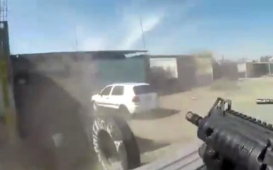 Uyuşturucu karteli, rakip kartele baskını kaydetti