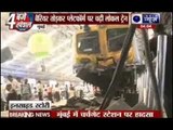 Mumbai train crashes into platform at Churchgate station