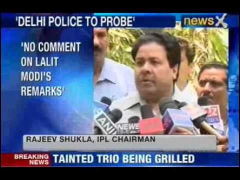 IPL 2013 spot fixing: Rajeev Shukla praises Delhi police
