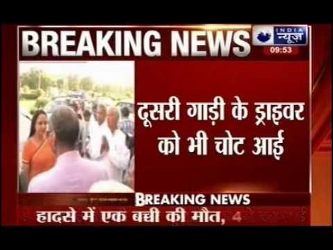 Hema Malini injured in road accident in Jaipur, rushed to hospital