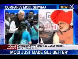 Advani rejects Modi's Gujarat model