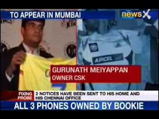 Gurunath to appear before crime branch tomorrow