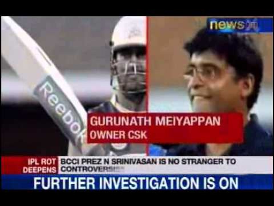 News X : Why Srinivasan should quit?