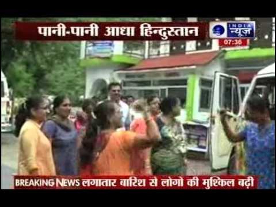 Rain lashes India, normal life disrupted