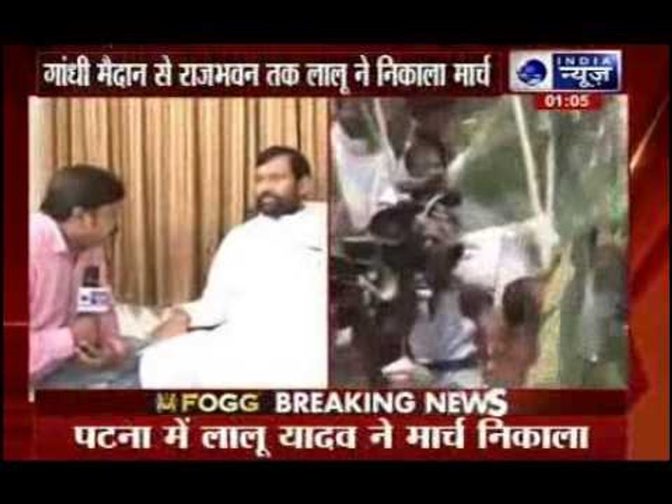 Lalu Prasad protests withholding caste-based census data