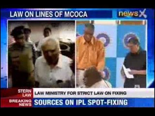 Law ministry for strict law on fixing