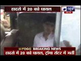 Delhi: Almost 12 Children Injured, after a school bus overturns