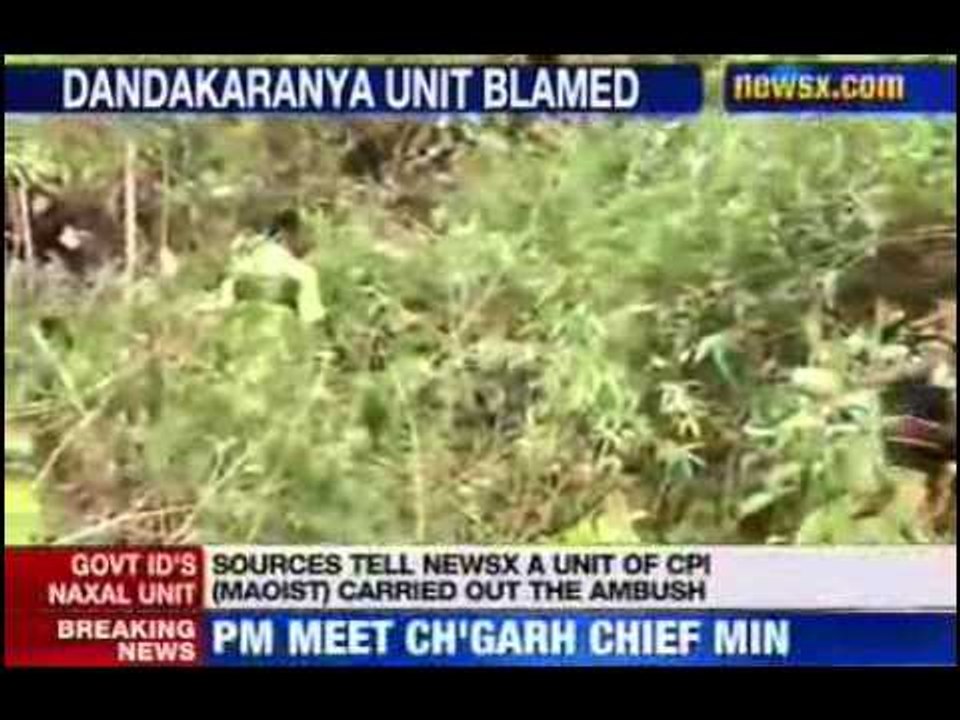 NewsX Live report from the Ambush Spot in Chhattisgarh