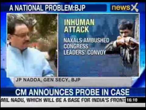 Naxals attack a national problem: BJP