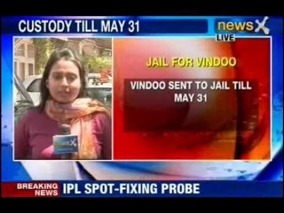 IPL Spot fixing : Vindoo Dara Singh sent to jail till 31 may