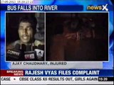 Uttar Pradesh: Drunk driver takes bus into the river