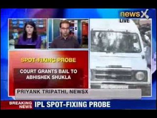 Download Video: IPL Spot Fixing : Court grants bail to Abhishek Shukla